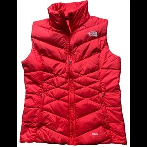 North Face 550 puffer vest: size M